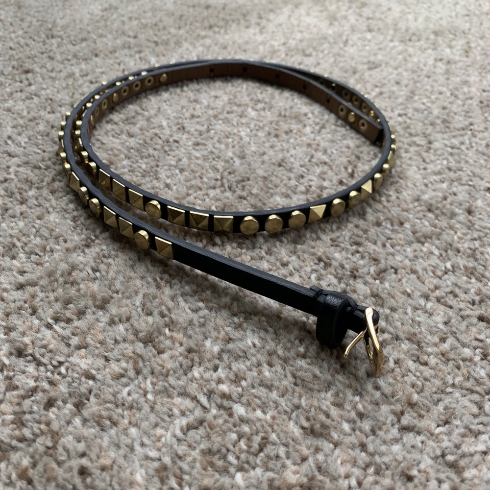 GAP gold studded belt
